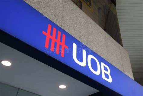 United Overseas Bank, UOB, Logo Editorial Stock Photo - Image of banking, largest: 114373888