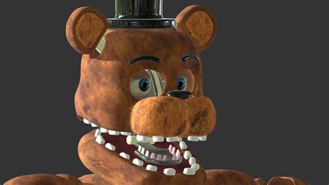 Freddy Fazbear Fnaf 1 Freddy Fazbear Fnaf Blender By | Porn Sex Picture