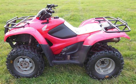 Honda Fourtrax 420FM Quad Bike Farm 4x4 Off Road Utility ATV Quad Red