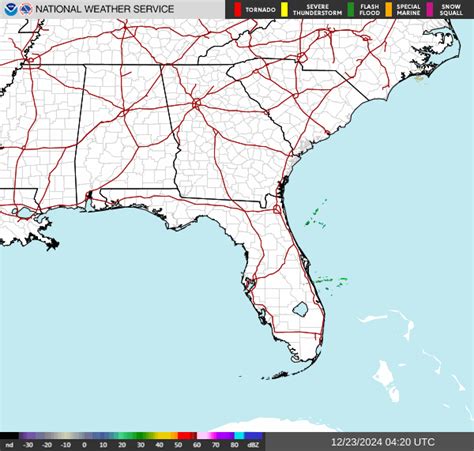 Southeast NEXRAD Weather Radar Mosaic