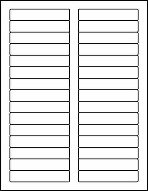 Avery 8167 Free Template - Printable Templates