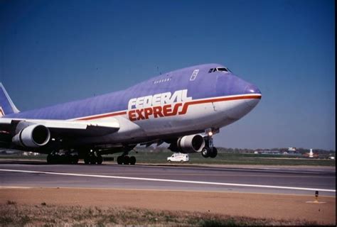 The FedEx Boeing #747, from the FedEx Archives. | Cargo aircraft, Boeing, Boeing 747