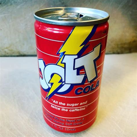 Jolt Cola (History, Marketing & Pictures) - Snack History