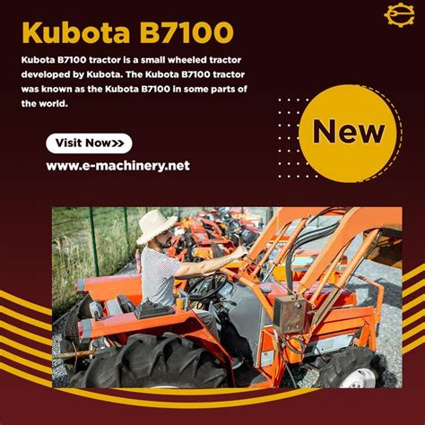 Kubota B7100 Specs, Engine, Attachments, Loader Lift Capacity, Review ...