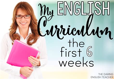 The Daring English Teacher: My English Curriculum: The First 6 Weeks