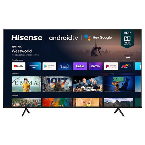 Hisense - 75 inch Class A6G Series LED 4K UHD Smart Android TV (75A6G ...