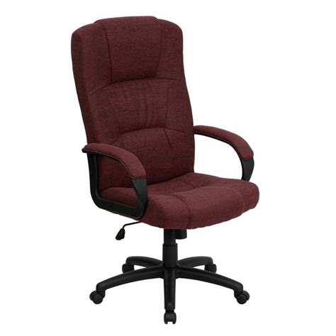 High Back Executive Fabric Office Chair, Multiple Colors - Walmart.com - Walmart.com