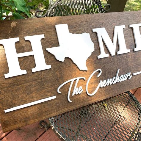 Texas Home Decor - Etsy