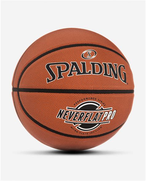 Spalding NeverFlat® Pro Indoor-Outdoor Basketball l Spalding.com