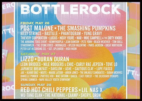 BottleRock Napa Valley Festival Reveals Star-Studded 2023 Lineup