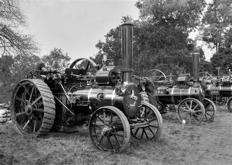 Vintage Steam Tractors Photograph by Paul Williams