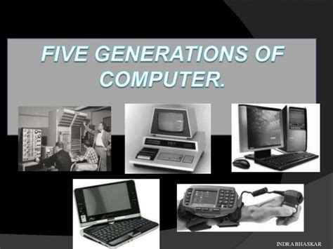 Five Generations Of Computer - Riset