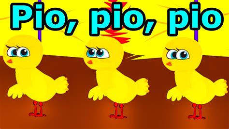 Los Pollitos dicen Pio Pio Pio - Videos Para Niños # - YouTube