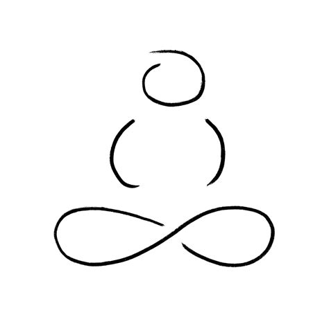 Meditation Drawing | Free download on ClipArtMag