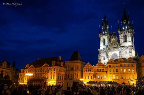 Old Town Square at night | Old town square, Old town, Towns