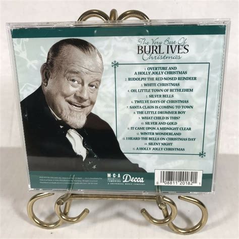 The Very Best of Burl Ives Christmas Music CD From MCA and | Etsy