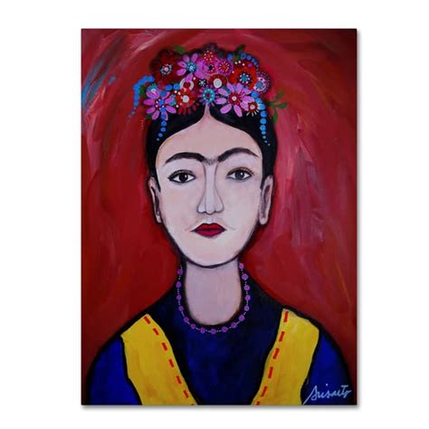Prisarts 'Frida Adolescente' Canvas Art - Bed Bath & Beyond - 16289279
