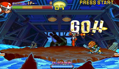 Screenshot of Mega Man 2: The Power Fighters (Arcade, 1996) - MobyGames