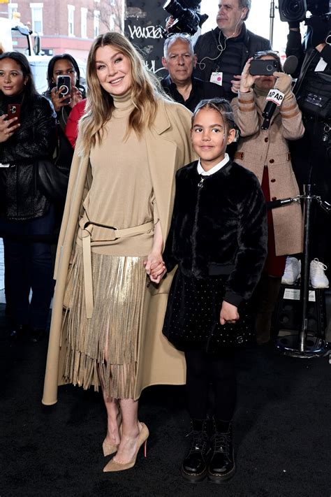 Ellen Pompeo and 8-Year-Old Sienna May Have a Mother-Daughter Day at NYFW | Glamour