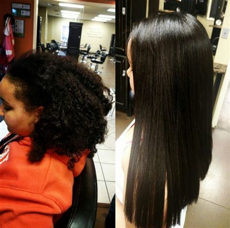 Chi Transformation, Hair Relaxer, Vorher und Nachher | Relaxed hair, Permed hairstyles, Hair ...