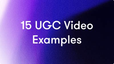 15 UGC Video Examples That Ooze Authenticity | Billo Blog