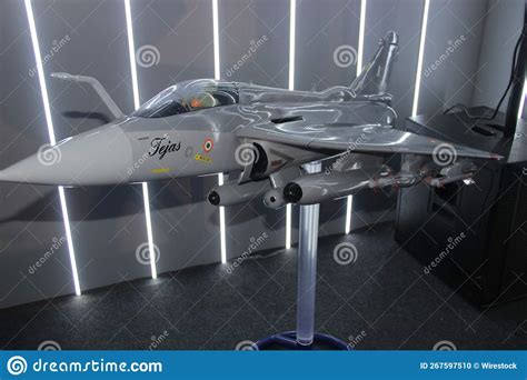 Tejas Was Displayed at Event. Editorial Image - Image of aviation, aero ...