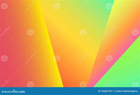 Colorful Geometric Background with Color Gradient Triangles Stock Illustration - Illustration of ...