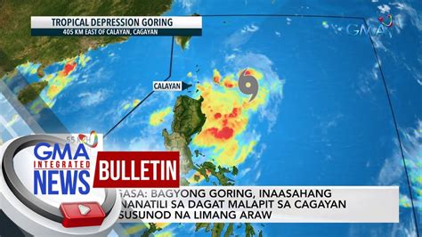 PAGASA: Bagyong Goring, inaasahanag mananatili sa dagat malapit sa... | GMA Integrated News ...