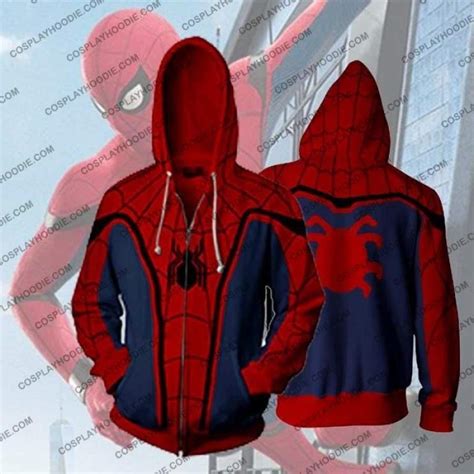 Spiderman Classic Spiderman Zip Up Hoodie Jacket – VINNY ENTERPRISES LLC