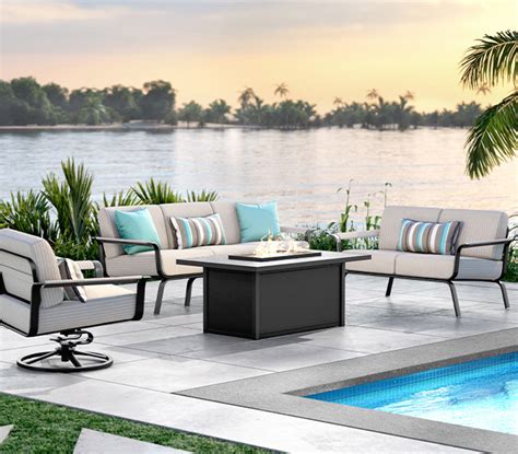 Outdoor Patio Furniture | Latitude Fire Tables | Homecrest Outdoor Living