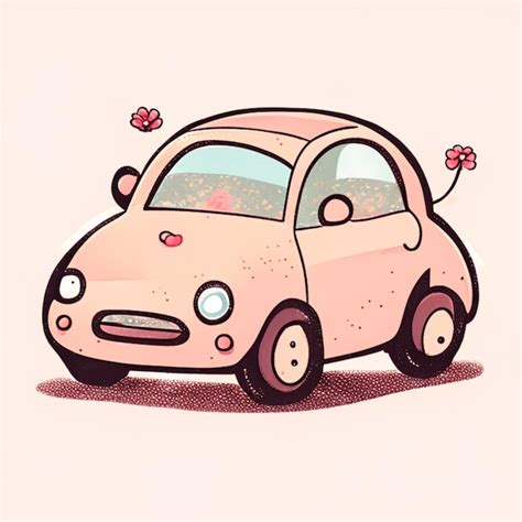 Mini car ai car cute car sport cars | Premium AI-generated image