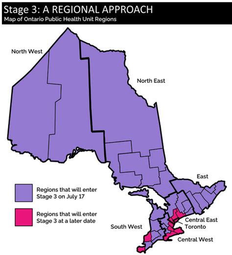 COVID-19: More Ontario regions allowed to move to Stage 3 - Toronto Times