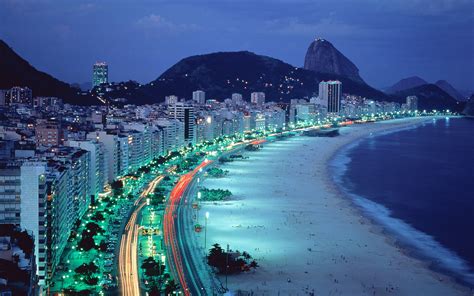 Rio De Janeiro At Night - Mystery Wallpaper