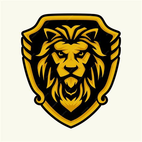 Premium Vector | King lion logo elegant golden leo animal premium ...