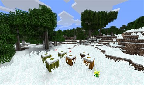 Winter Wonderland v1.3 - Default Minecraft with extra snow & festivity! Minecraft Texture Pack