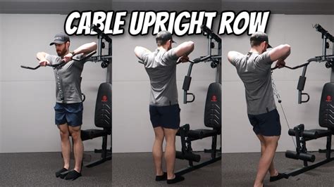 Best Way to Do a Cable Upright Row With YouTube Video