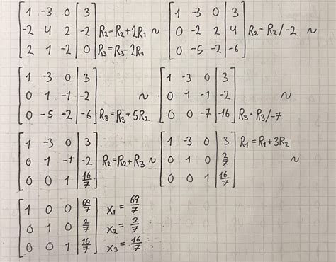 Row reduction : r/askmath