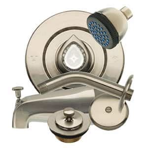 Tub/Shower Trim Kit for Moen in Brushed Nickel-89435 - The Home Depot