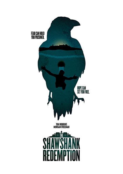 The Shawshank Redemption alternative film poster - Dean Farrow graphic ...