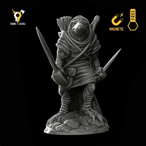 Kenku miniature Dungeons and dragons, DnD , Age of Sigmar, W40k, 9th ...