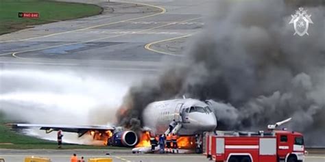 Russia plane crash in Moscow that killed 41 in 2019 seen in new dramatic video | Fox News