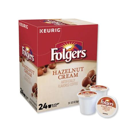 Folgers Hazelnut Cream Coffee K-Cups - GMT0162 - Shoplet.com