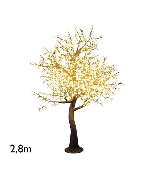 Cherry Blossom tree warm light 2,8 meter with 2120 24V IP44 LED lights