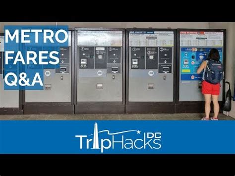 Washington DC Metro Fares, Explained - Trip Hacks DC