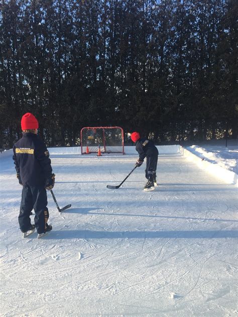 Backyard Ice Hockey Rinks – Best Home Ice Skating Rink Kits – EZ ICE