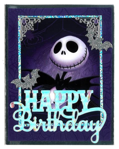 Jack Skellington Birthday Card - Etsy