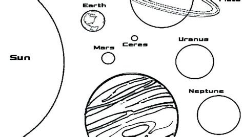 Planet Coloring Pages With The 9 Planets at GetColorings.com | Free ...