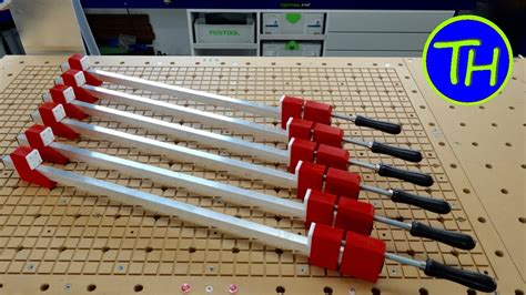 Homemade Red Bar Clamps [DIY] - YouTube