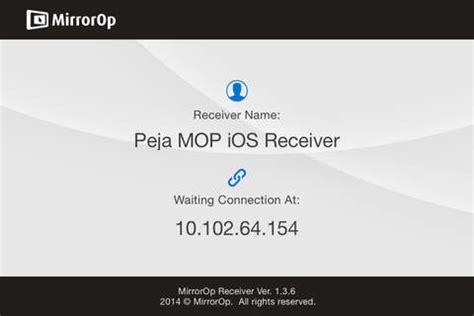 MirrorOp Receiver Download and Install | Ios