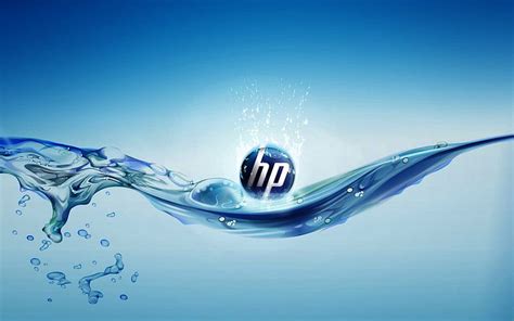 Hp Splash, laptop, wave, splash, hp, water, computer white, blue, HD wallpaper | Peakpx